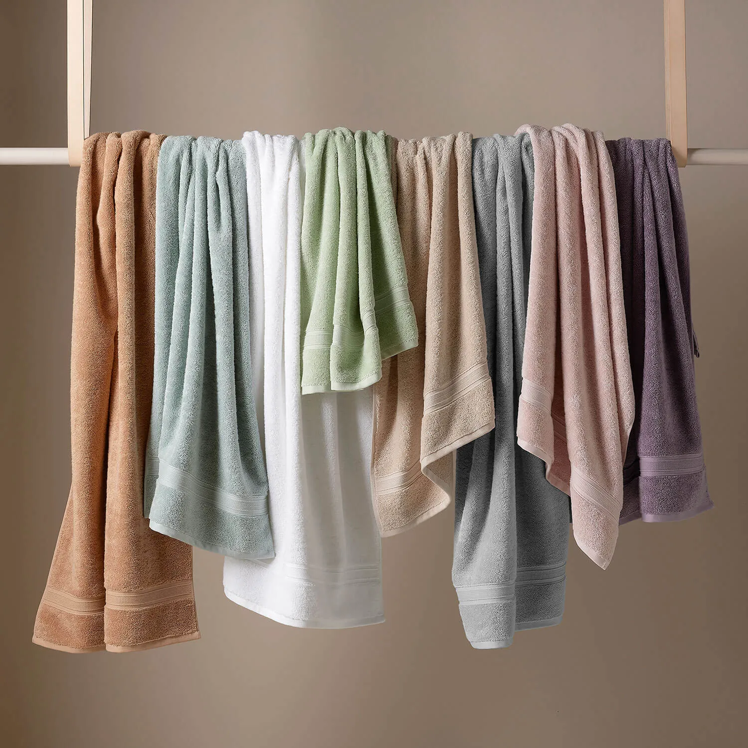 Serene Hand Towel - Dusty Pink