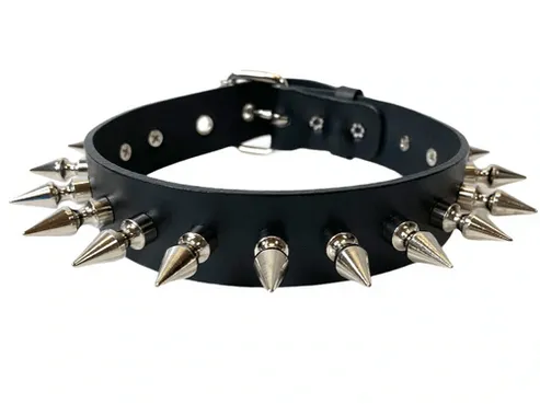 Spikey day collar (Vegan)