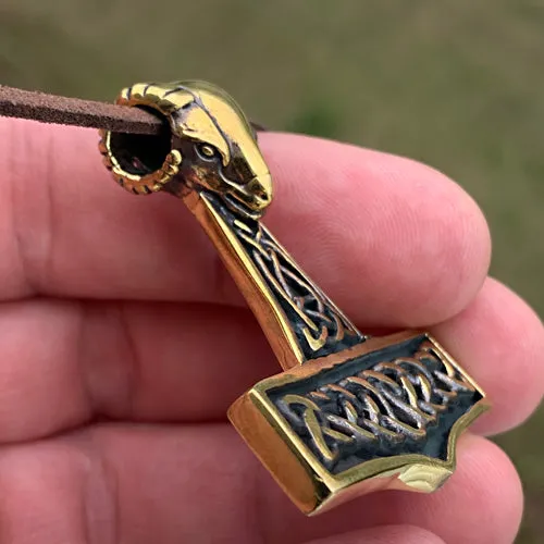 Tanngrisnir Mjolnir - Brass