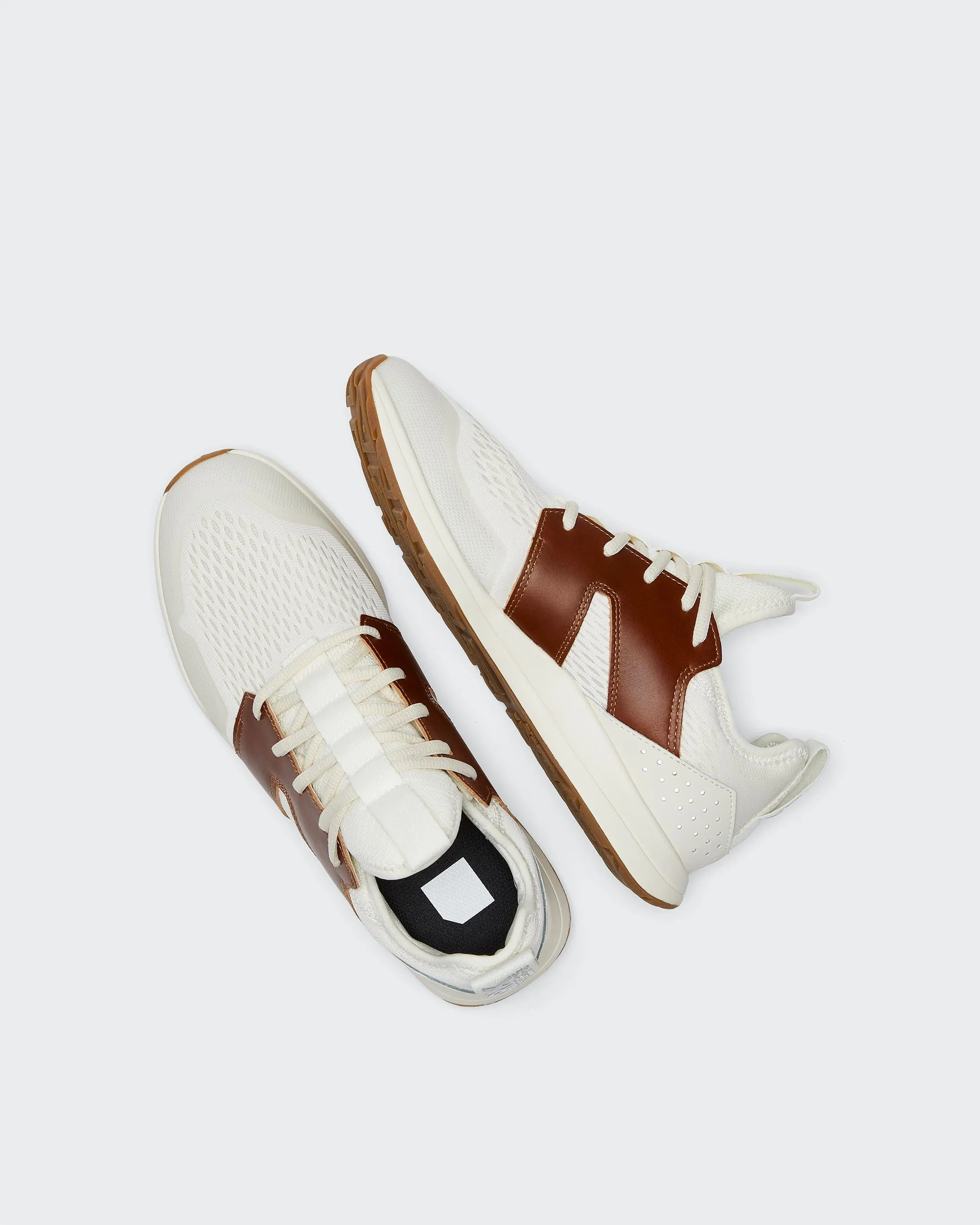 The Frank Trainer / Mesh / Bone & Tan