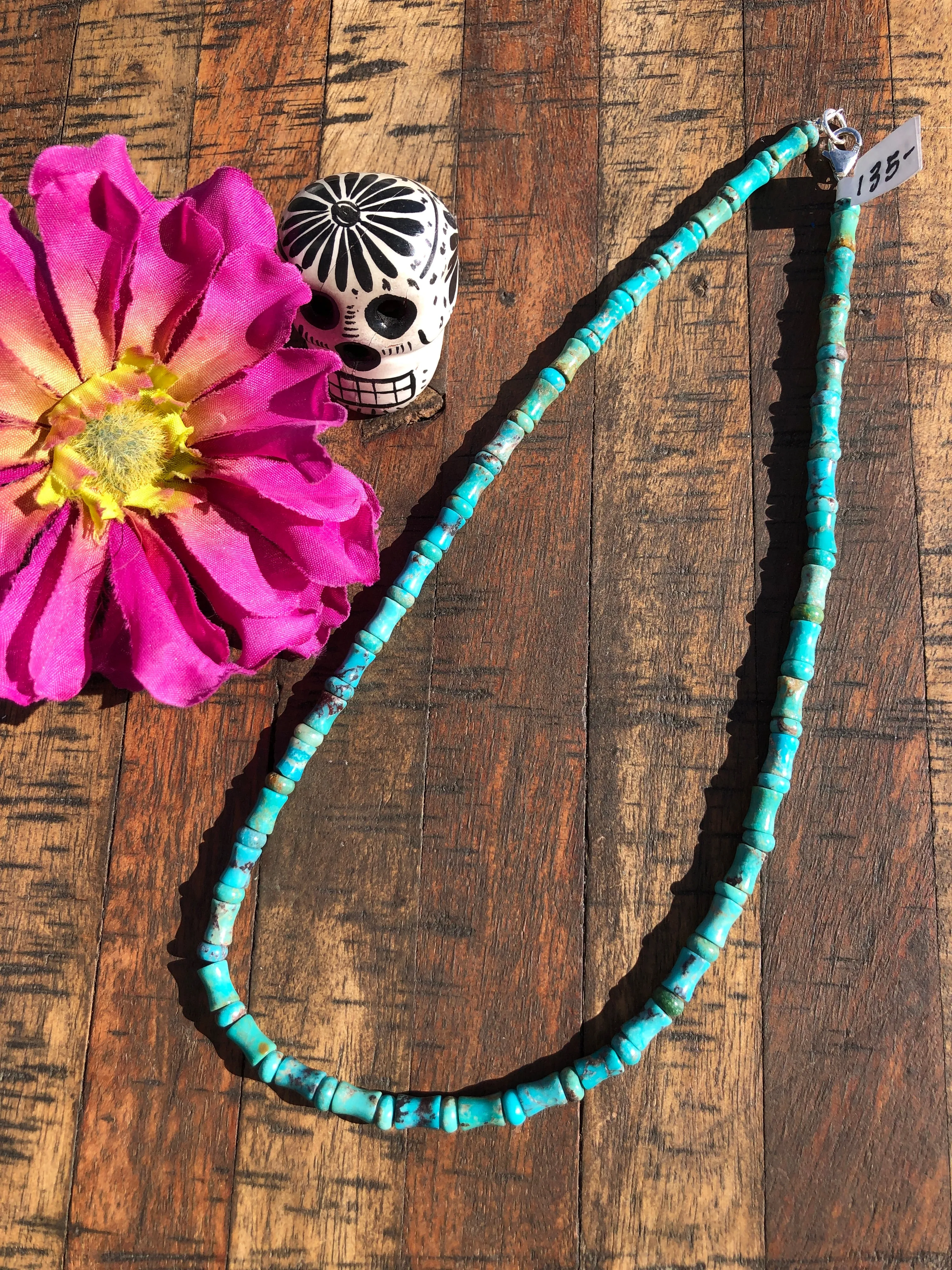 Turquoise Bead Necklace