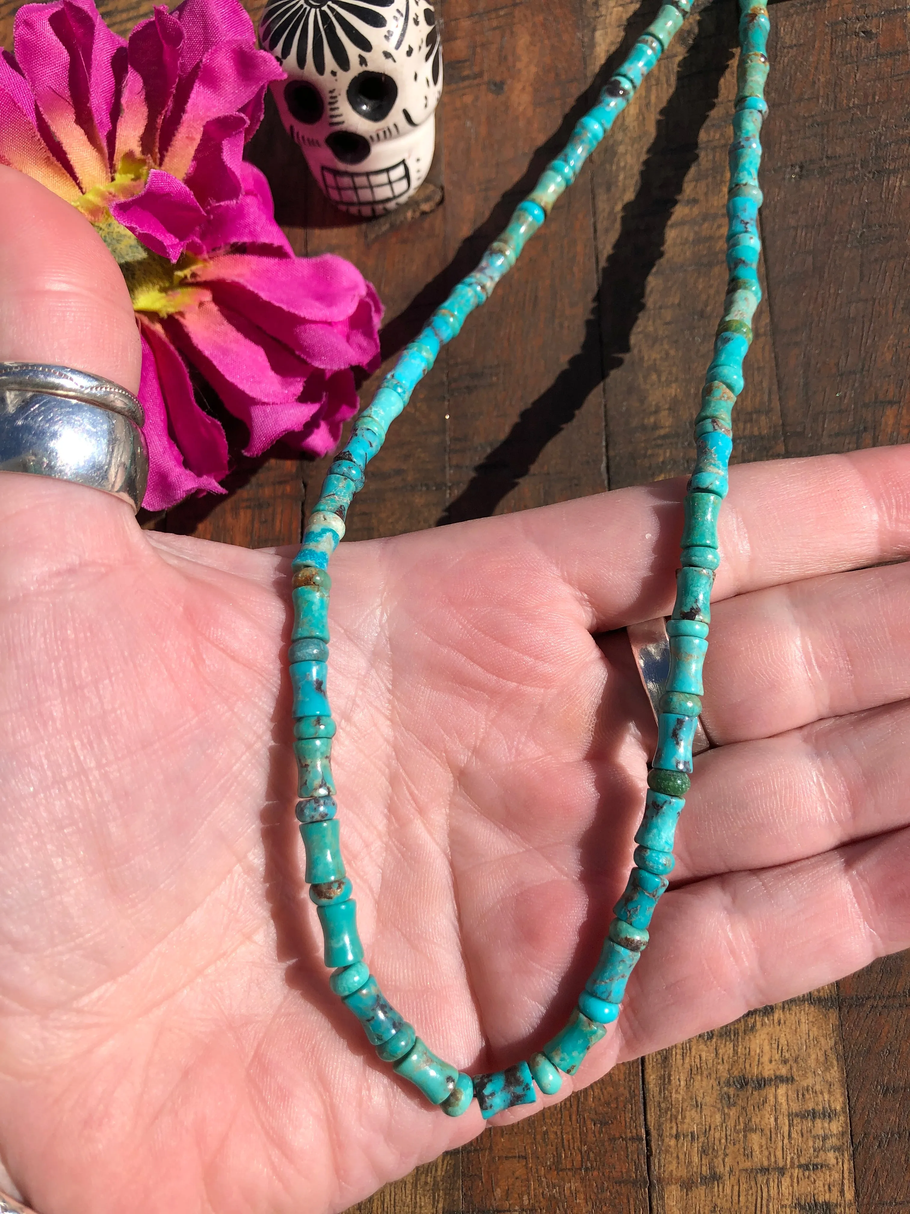 Turquoise Bead Necklace