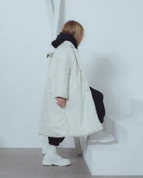 UNLABEL FW23 Hope Padded Coat in Milk