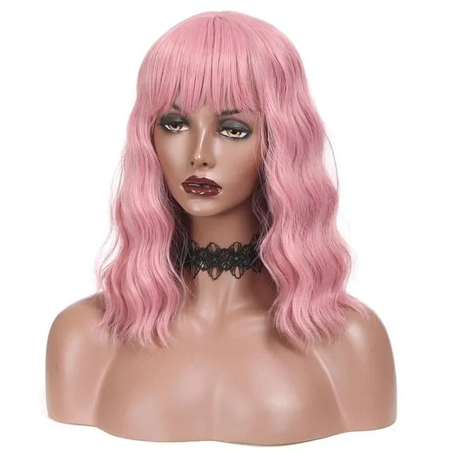 Wig Queen Mean (Dark Pink)